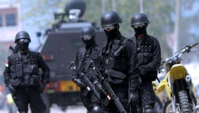 Densus 88 Tangkap 5 Terduga Teroris di Sejumlah Wilayah di Jatim